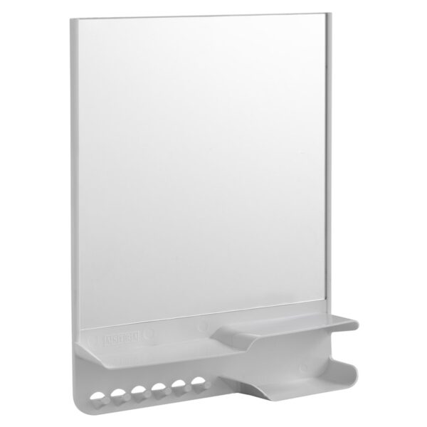 Armário para Banheiro com Espelho Prático 34,8×26,5cm Branco Astra