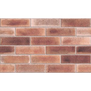 Revestimento Ladrillo Red Retificado Acetinado Marrom 39x75cm 2,06m2