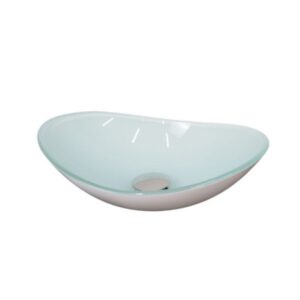 Cuba de Apoio Vidro Oval CO-38 38x30cm Vmex