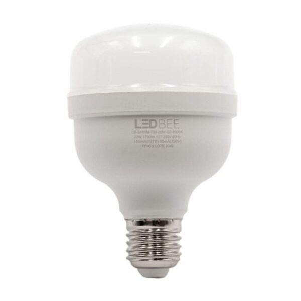 Lâmpada LED Alta Potência T80 Luz Branca E27 Bivolt LedBee