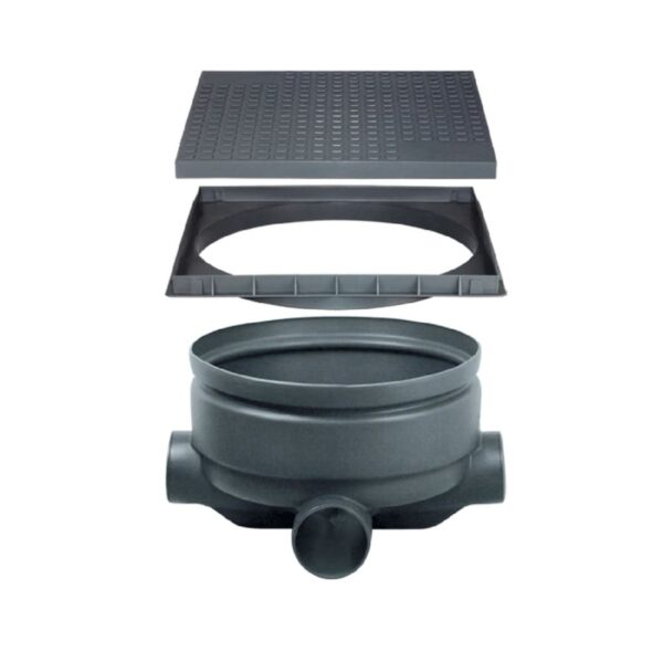 Caixa de Inspeção Polipropileno Master Plus Cinza Odem