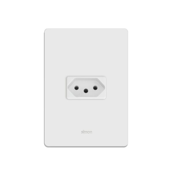 Conjunto Tomada 2P+T 10A 4×2 Simon 20