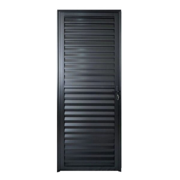 Porta Palheta Alumínio Preto 210x90cm Lux