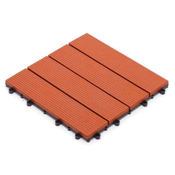 Mini Deck Polipropileno Frisado Padrão Caramelo 30x30cm Massol