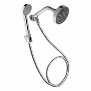 Chuveiro Redondo com Desviador e Gatilho Cromado 4″ Fame