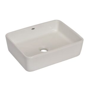 Cuba de Apoio Louça Retangular 55CB16-1FB Branca 42×31,5cm Fiori