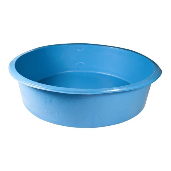 Caixa d’Água Polietileno Multiuso sem Tampa Azul 1000L Afort