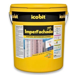 Impermeabilizante Acrílico Elastomérico Imper Fachada 20Kg Icobit