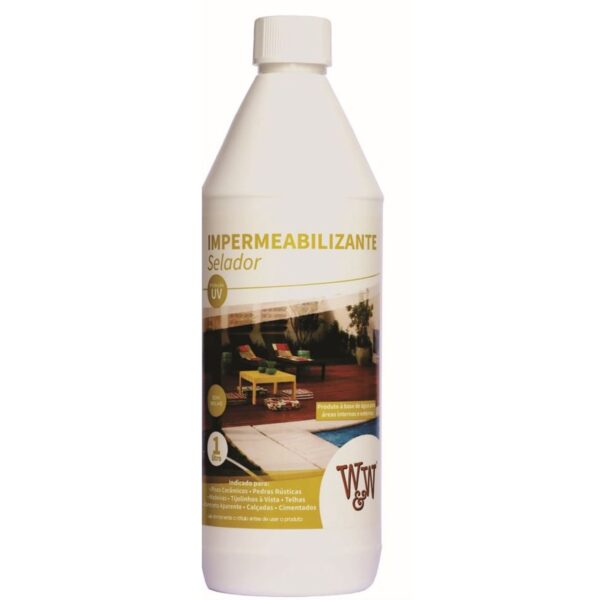 Selador Impermeabilizante para Piso de Madeira Semi Brilho 1L W&W