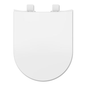 Assento Sanitário Vesúvio Polipropileno Quadrado Branco