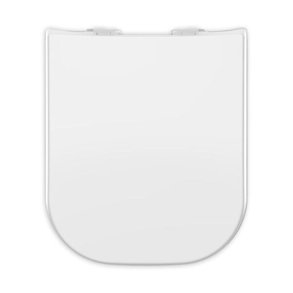 Assento Sanitário Elite SoftClose PP Quadrado Branco