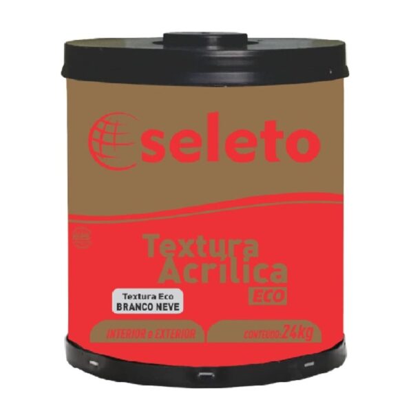 Textura Acrílica Lisa 24Kg Seleto