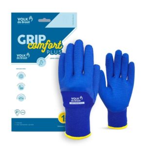 Luva Segurança Azul Comfort Plus Volk
