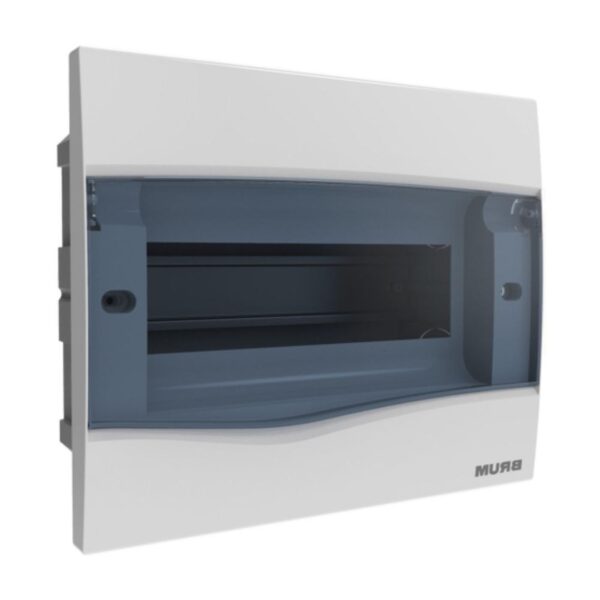 Quadro Distribuição Embutir 8/12 Disjuntores sem Barramento Brum