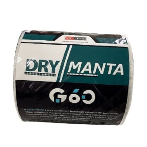 Manta Estruturante Poliéster Drymanta 16cm 25m Drylevis