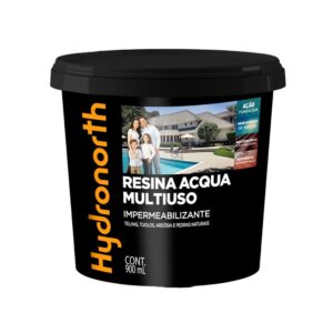 Resina Multiuso Acqua Brilhante Incolor 0,9L Hydronorth