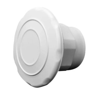 Dispositivo de Rosca para Piscina de Fibra 1.1/2″ Branco Brustec