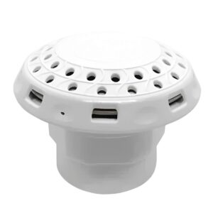 Dispositivo de Nível para Piscina de Fibra 1.1/2″ Branco Brustec