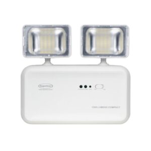 Luminária de Emergência LED 2 Faróis 1200 12W Segurimax
