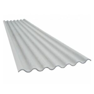 Telha Ondulada de Fibrocimento Cinza 5mm 2,44×0,92m Casalit