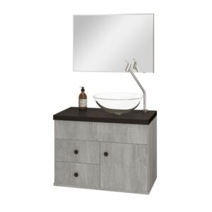 Kit Gabinete para Banheiro Luna 61cm Astral Design