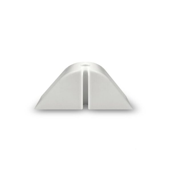 Calço para Telha PVC Onda Alta Branco 5×12,5cm Lux Telhas