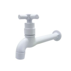 Torneira para Cozinha Parede 1/4V Curta Branco 1159 C31 DN15-20