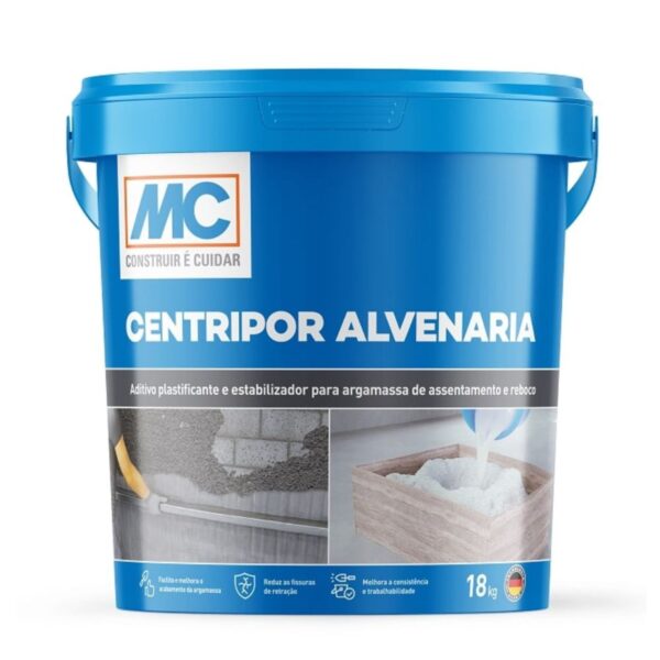 Aditivo Plastificante Argamassa Centripor Alvenaria Mc Bauchemie