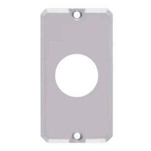 Tampa Alumínio 1 Posto para Condulete Redondo Wetzel