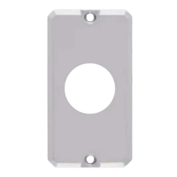 Tampa Alumínio 1 Posto para Condulete Redondo Wetzel