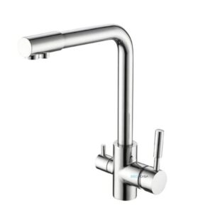 Monocomando para Cozinha Mesa Bica Alta Cromado Luxo com Saída Filtro