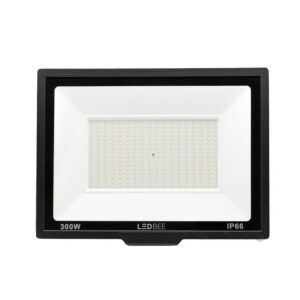 Refletor LED de Alumínio Slim IP66 300W 24000 Lúmens Bivolt LedBee
