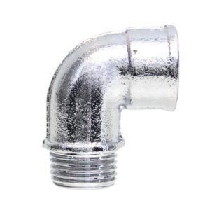 Joelho 90 Macho Fêmea Cromado Furkin