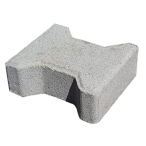 Piso Intertravado Cimentício Duplo T Natural Itauara