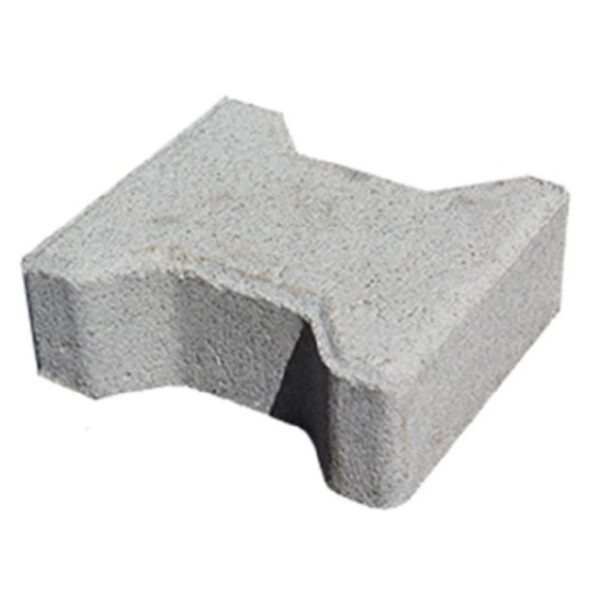 Piso Intertravado Cimentício Duplo T Natural Itauara