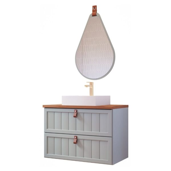 Gabinete para Banheiro Sense 80,3cm MGM Móveis