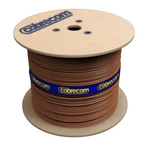 Cabo Paralelo 1,50mm² 300V Marrom por Metro Cobrecom