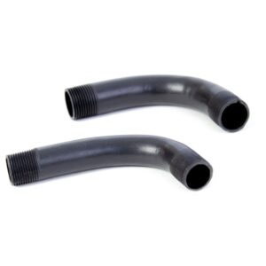 Cachimbo de PVC Roscável Preto Coflex