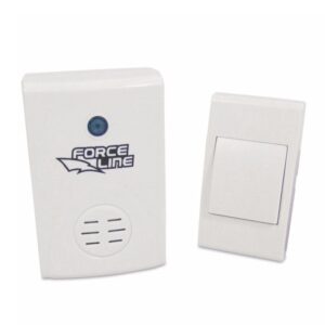 Campainha á Pilha sem Fio Modelo 36 Toques de Sobrepor Force Line