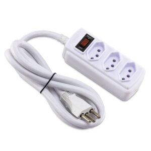 Filtro de Linha com 3 Tomadas 20A 1,5 Metros Force Line