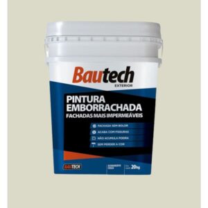 Tinta Premium Acrílica Fosco Emborrachada 20Kg Bautech