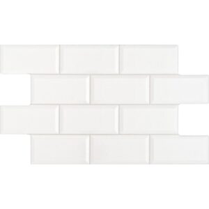 Revestimento Camel Metro Dia Bold Brilhante Branco 31x54cm 1,58m2