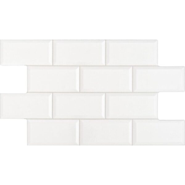 Revestimento Camel Metro Dia Bold Brilhante Branco 31x54cm 1,58m2