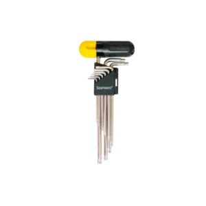 Jogo Chave Torx T10 – T50 9Peças Stamaco