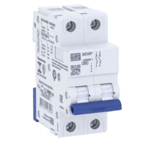 Mini Disjuntor Bipolar 20A Curva C Weg