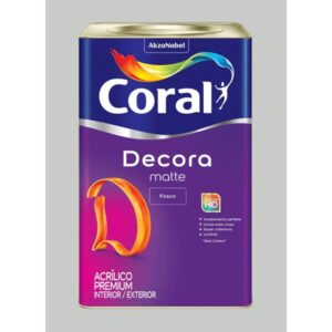 Tinta Premium Acrílica Fosco Decora 18L Coral