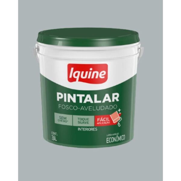 Tinta Econômica Acrílica Fosco Pintalar 3,6L Iquine