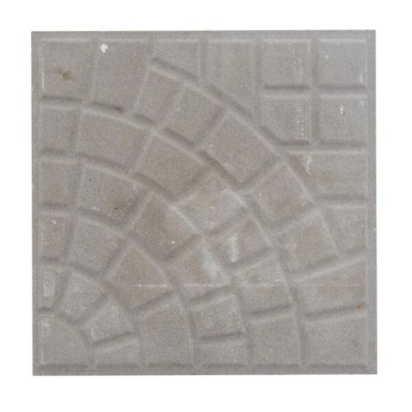 Piso Cimentício Firenze Cinza 30,7×30,7cm Amarrado c/ 5 Un