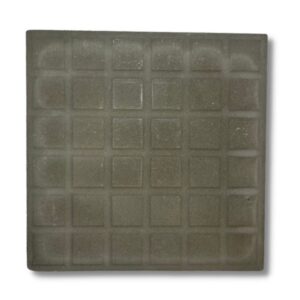 Piso Cimentício 36 Quadros Cinza 30,7×30,7cm Amarrado c/ 5 Un