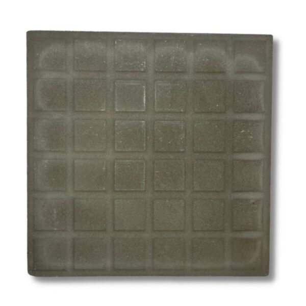 Piso Cimentício 36 Quadros Cinza 30,7×30,7cm Amarrado c/ 5 Un